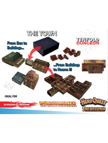 TENFOLD DUNGEON THE TOWN ACCESSORI DM VAULT