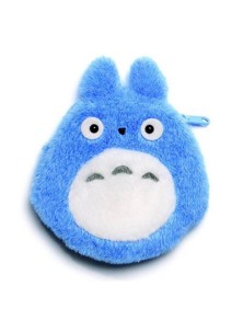 Totoro Smiling Blue Borsellino Peluche Portamonete Studio Ghibli