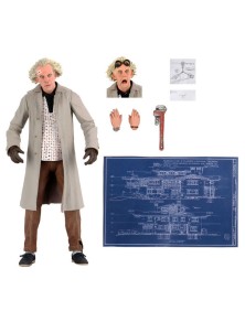 Ritorno Al Futuro Statua Doc Brown Ultimate Figura 18cm  Neca