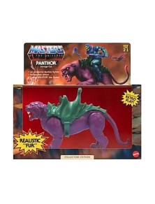 Masters of the Universe Figura Panthor Versione Con Pelliccia Realistica 14 cm Mattel