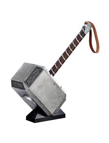 Thor Marvel Legends Serie Figura Replica Martello Elettronico Articolato Mjolnir 50 cm Hasbro