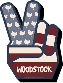 WOODSTOCK PEACE MAGNET MAGNETI AQUARIUS ENT