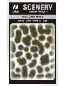 TUFT WILD SC402 DARK MOSS SMALL ACCESSORI PER MODELLISMO VALLEJO VALLEJO