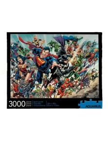 Dc Comics Jigsaw Puzzle Cast (3000 Pezzi) Aquarius