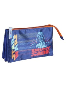 Star Wars Astuccio/Portatutto 3 Scompartimenti Multicolor Cerdà