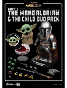 Star Wars Uova Aa Mandalorian & The Bambino Duo Pk Action Figura Beast Kingdom