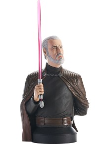 Star Wars Revenge Of The Sith Count Dooku Busto Busto Diamond Select