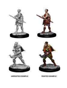 D&d Nolzur's Marvelous Miniatures Unpainted Miniatures Female Human Ranger Case (6) Wizkids