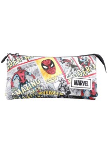 SPIDER-MAN Astuccio Portatutto Triplo HS Strip 11 x 23,5 x 5 cm Karactermania