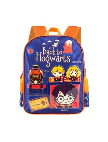 Harry Potter Zaino Basic Blu 31x39x15 cm Karactermania