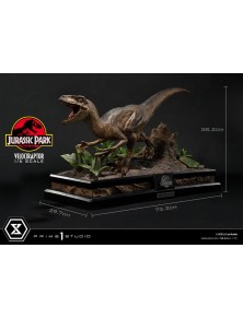 Jurassic Park Legacy Museum Collection Statua 1/6 Velociraptor Attack 38 Cm Prime 1 Studio