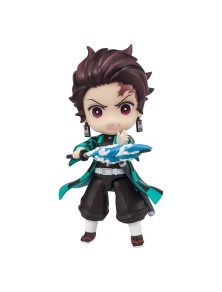 Demon Slayer: Kimetsu No Yaiba Figuarts Mini Action Figura Tanjiro Kamado (water Breathing) 9 Cm Bandai Tamashii Nations