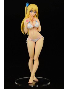 Fairy Tail Pvc Statua 1/6 Lucy Heartfilia Swimsuit Pure In Heart 27 Cm Orca Toys