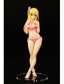 Fairy Tail Pvc Statua 1/6 Lucy Heartfilia Swimsuit Pure In Heart Maxcute Ver. 27 Cm Orca Toys