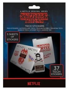 Stranger Things Tech Sticker Pack The Upside Down (10) Pyramid International