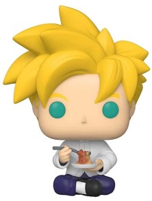 Dragon Ball Z Funko Pop Vinile Figura Gohan Super Saiyan con Spaghetti 9 cm