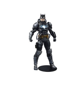 Dc Multiverse Action Figura Batman Hazmat Suit Gold Label Light Up Batman Simbolo 18 Cm Mcfarlane Toys