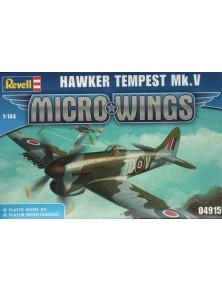 Revell 4915 HAWKER TEMPEST MK V 1:144 Kit Militari  Modellino