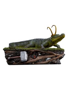 Loki Art Scale Statua 1/10 Alligator 15 Cm Iron Studios