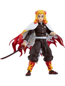 Demon Slayer: Kimetsu No Yaiba Figma Action Figura Kyojuro Rengoku 15 Cm Max Factory