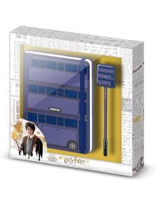 Harry Potter Diario Avorio + Penna Fashion Bus Nottetempo Karactermania