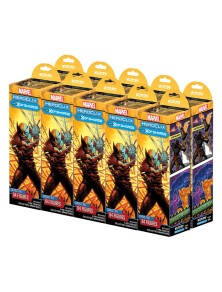 Marvel Heroclix: X-men X Of Swords Booster Brick (10) Wizkids