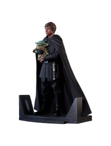 Star Wars: The Mandalorian Premier Collection 1/7 Luke Skywalker & Grogu 25 Cm Gentle Giant