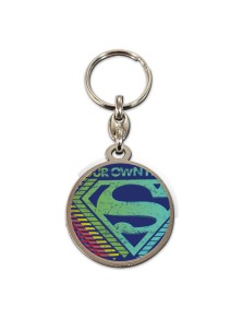 Dc Comics Metal Portachiavi Superman Logo 7 Cm Sd Toys