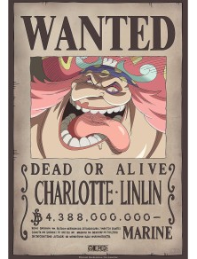 One Piece - Poster Ricercata "Wanted Big Mom" 52 x 35 cm AbyStyle