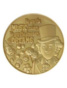 Willy Wonka & The Chocolate Factory Collectable Coin Dreamers Edizione Limitata Fanattik