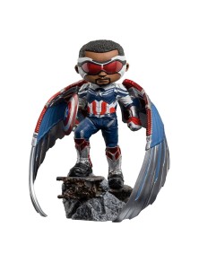 Captain America Mini Co. Pvc Figura Sam Wilson 17 Cm Iron Studios