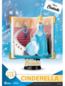 Disney Book Series D-Stage PVC Diorama Cinderella 13 Cm Beast Kingdom Toys