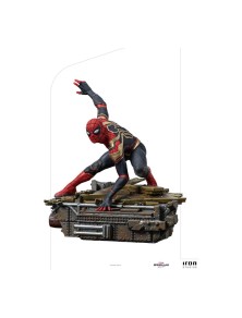 Spider-man: No Way Home Bds Art Scale Deluxe Statua 1/10 Spider-man Peter -1 19 Cm Iron Studios