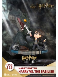 Harry Potter D-Stage PVC Diorama Harry Vs. The Basilisk 16 Cm Beast Kingdom Toys