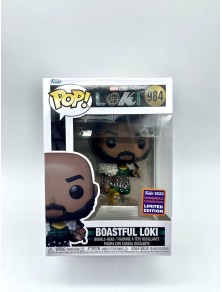 Marvel Loki Pop Funko Vinile Figura 984 Boastful Loki 9cm Funko