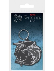 The Witcher Logo Rubber Portachiavi Portachiavi Pyramid International