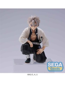 Demon Slayer: Kimetsu No Yaiba Pm Perching Pvc Statua Sanemi Shinazugawa (hashira Meeting) 11 Cm Sega