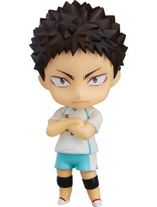 Haikyu!! Nendoroid Action Figura Hajime Iwaizumi (re-run) 10 Cm Orange Rouge