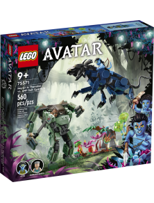 LEGO AVATAR 75571 - NEYTIRI E THANATOR VS. QUARITCH CON TUTA AMP