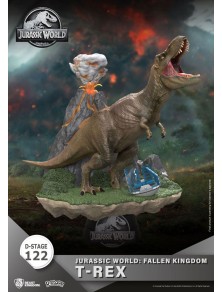 Jurassic World: Fallen Kingdom D-Stage PVC Diorama T-Rex 13 Cm Beast Kingdom Toys