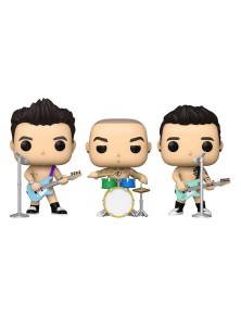 Blink 182 Pop! Rocks Vinile Figura 3-pack 4 Cm Funko