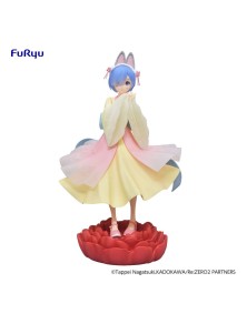 Re:zero Starting Life In Another World Pvc Statua Rem Little Rabbit Girl 21 Cm Furyu