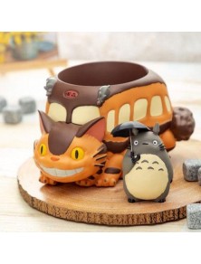 My Neighbor Totoro Diorama / Storage Box Catbus & Totoro Semic