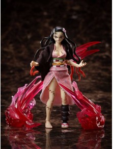 Demon Slayer: Kimetsu No Yaiba Buzzmod Action Figura 1/12 Nezuko Kamado Demon Advancing Ver. 15 Cm Aniplex