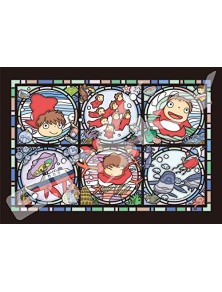 Ponyos 208  Pezzi Stained Glass Puzzle Puzzle Studio Ghibli