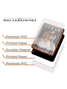 BIG LEBOWSKI DOUBLE SIDED MAGNET MAGNETI AQUARIUS ENT