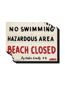 JAWS BEACH CLOSED FUNKY CHUNKY MAGNET MAGNETI AQUARIUS ENT