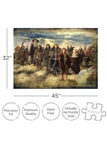 Lo Hobbit 3000 Pezzi Puzzle Puzzle Aquarius Ent