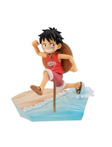 One Piece Gem Luffy Run Run Run Statua Statua Megahouse