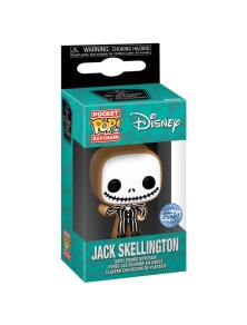 Pocket Pop Portachiavi Disney Nightmare Before Christmas Jack Skellington Gingerbread Esclusiva Funko